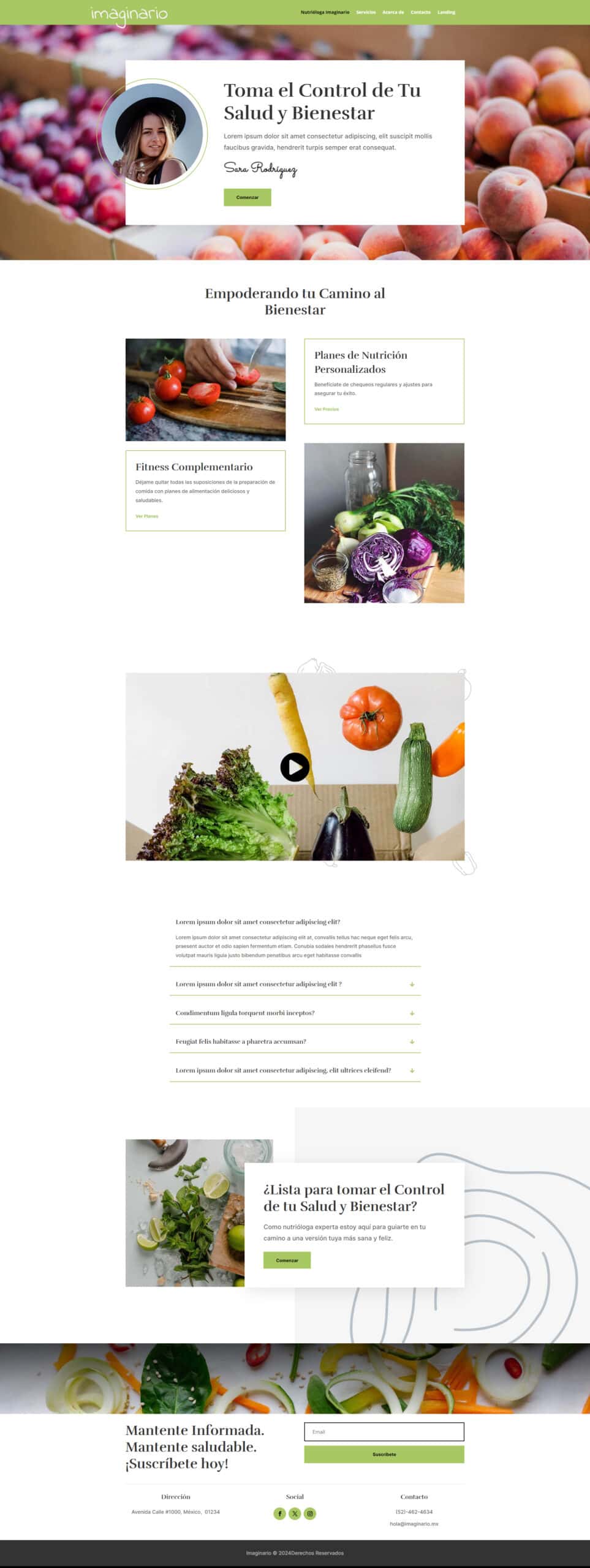 Nutrióloga Imaginario