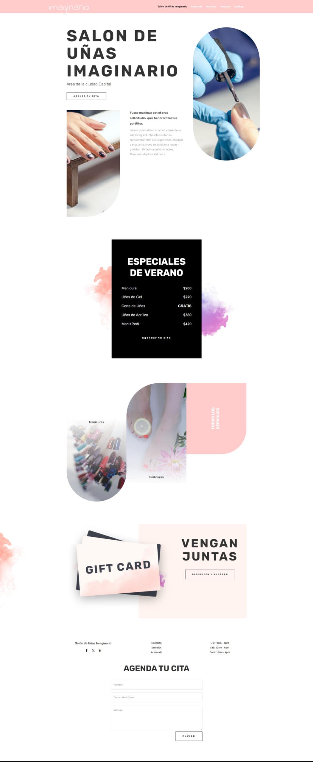 Salón de Uñas Imaginario